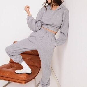 NWOT For Love & Lemons Gray Sweat Suit size Small
